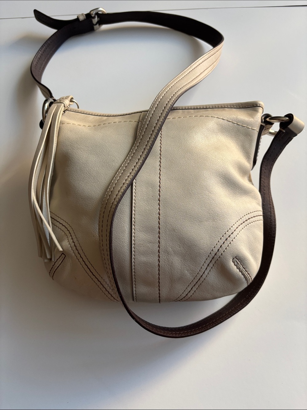 Coach Vintage Tassel Crossbody
